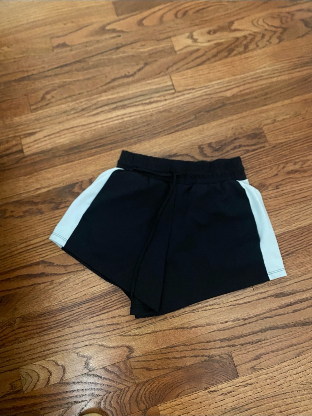 Five Dancewear Black Side-Panel Athletic Shorts XS